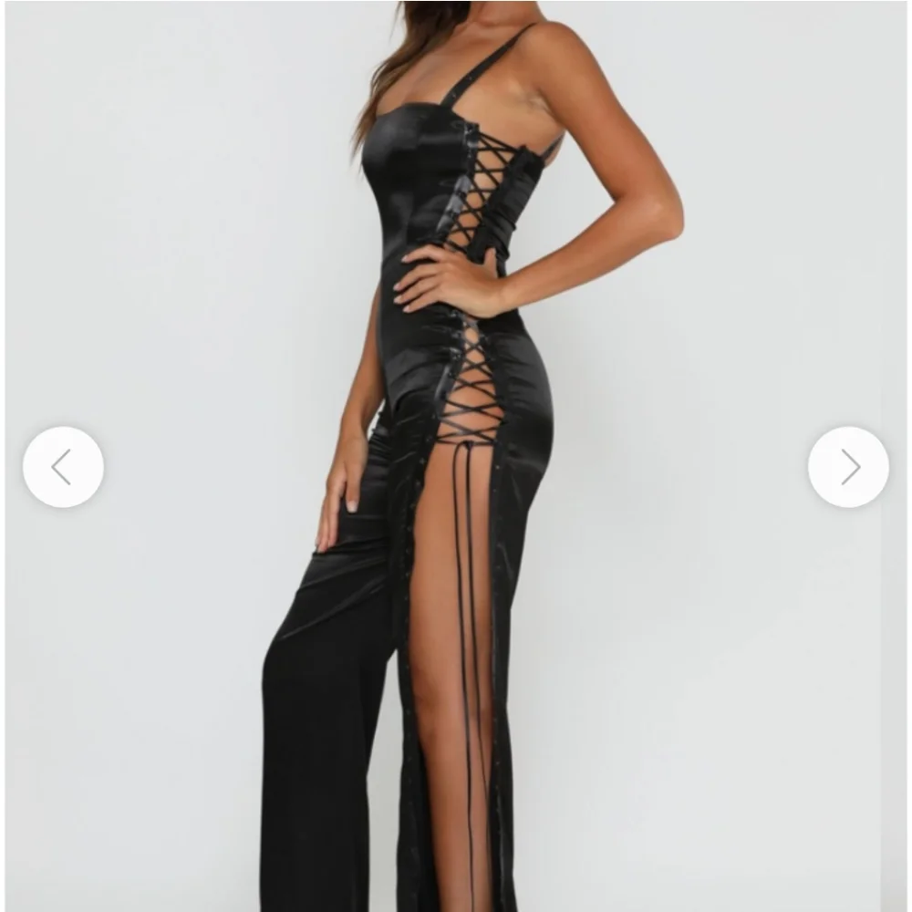 NWT MESHKI LACE UP JUMPSUIT - Picture 1 of 10